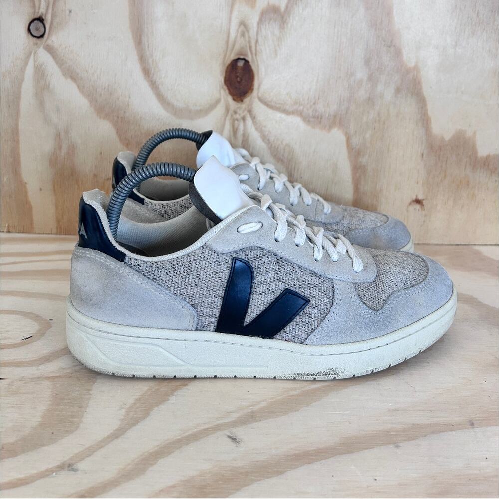 Veja - V-10 Flannel Snow - Trainers Shoes - Gray - Women's - 8